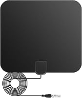 Vista 8 de Antena de TV digital HD amplificada mejorada de largo alcance de más de 350 millas - Compatible con 4K 1080p para VIZIO Tv modelo E50-E1