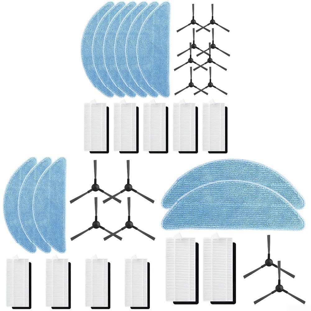 Tesvor S7 Pro Ersatzfilter - 4/10 Stück Waschbare Vorfilter Für Staubsaugerroboter