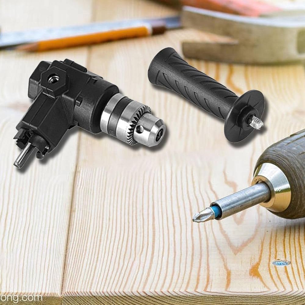 ドリルなど、、、 Amazon | アングルドリルアダプター | 多機能電動ドリル - 90 度