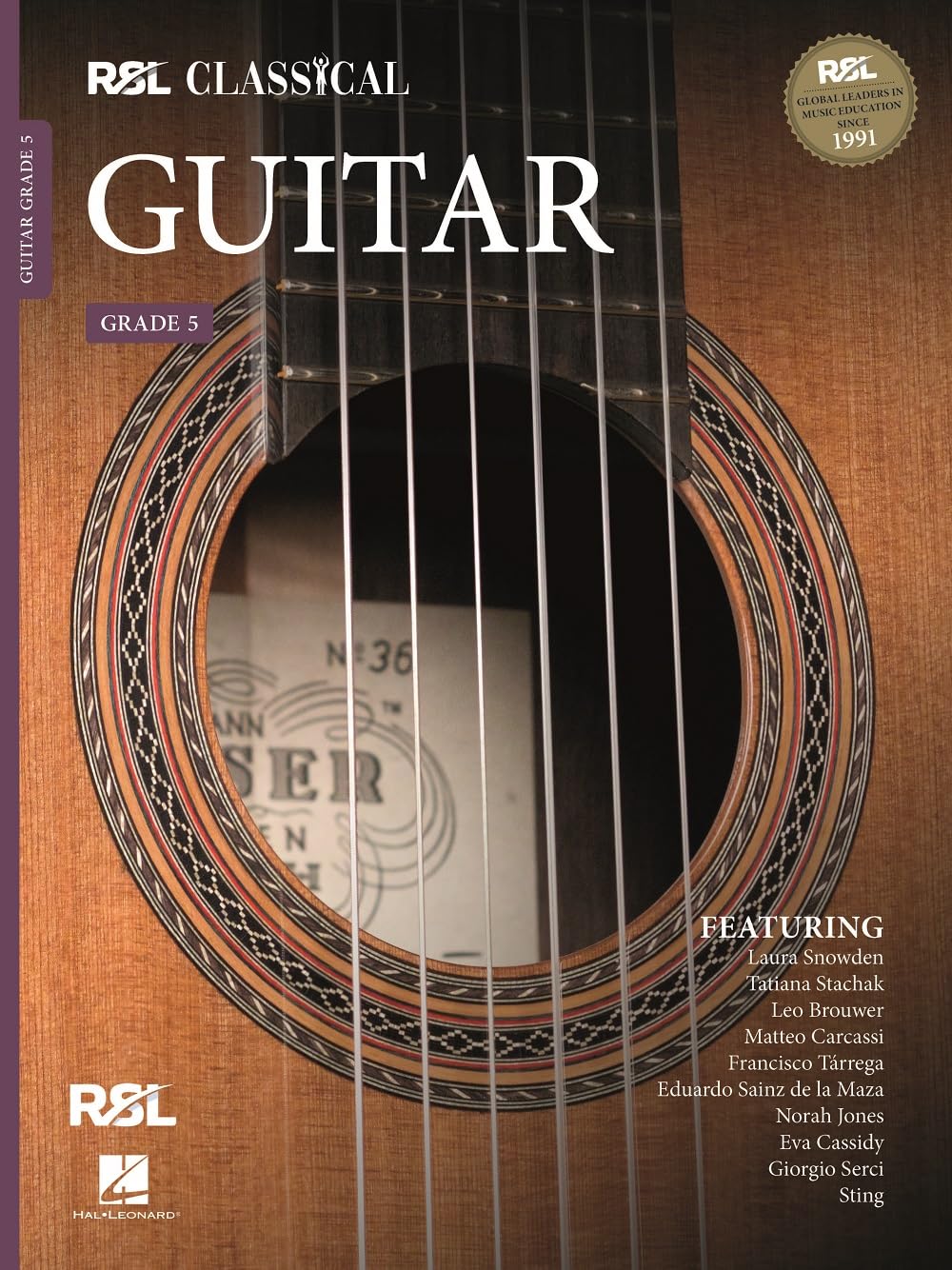 RSL Classical Guitar Grade 5 (2022) Book [Softcover] Guitar RSL