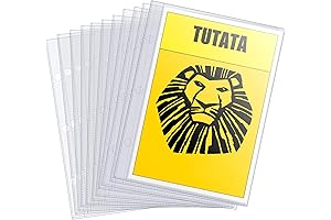 Protective Page Sleeves for Playbills and Theater Programs