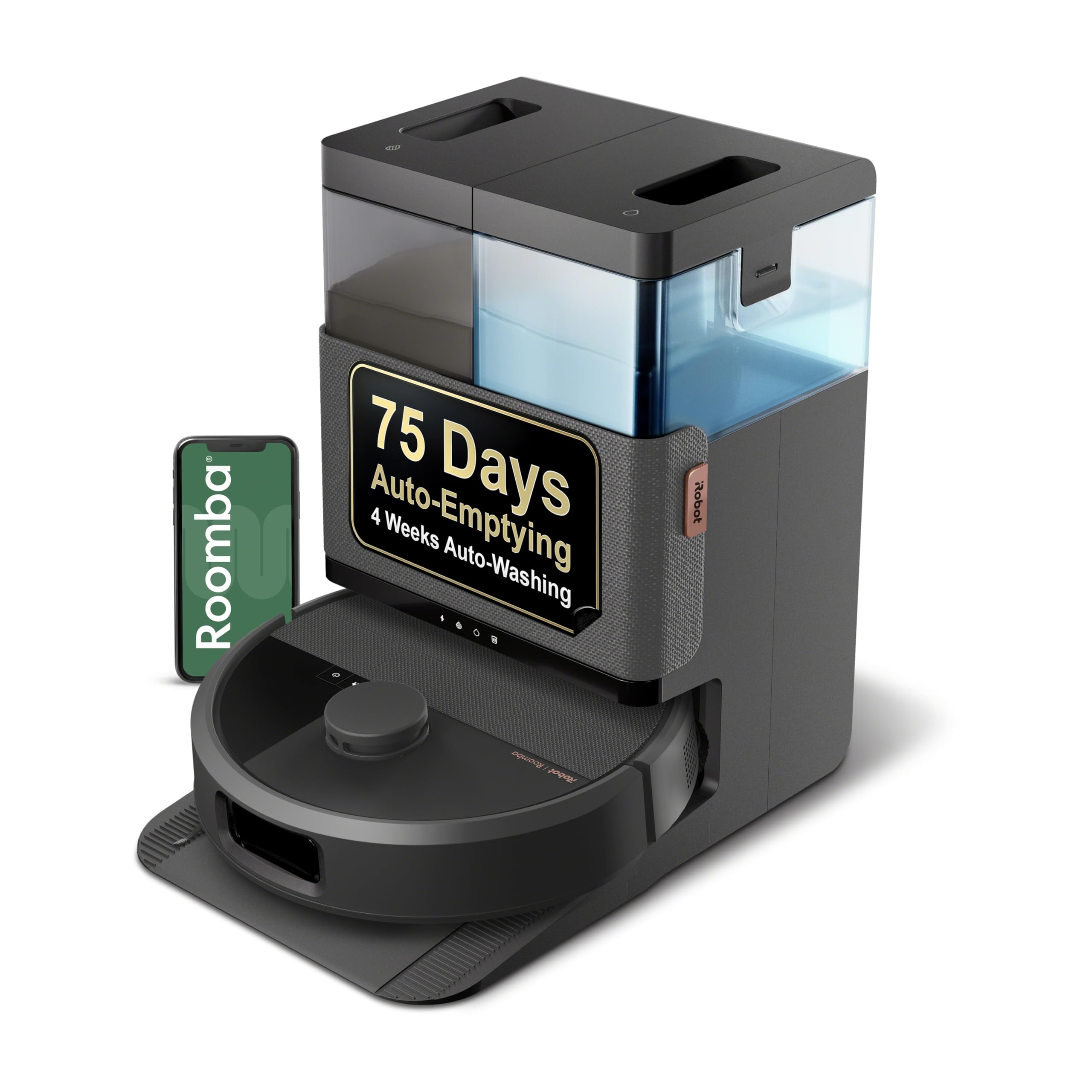 iRobot® Roomba® Plus 505 Combo Robot + AutoWash™ Dock | Amazon.com.br