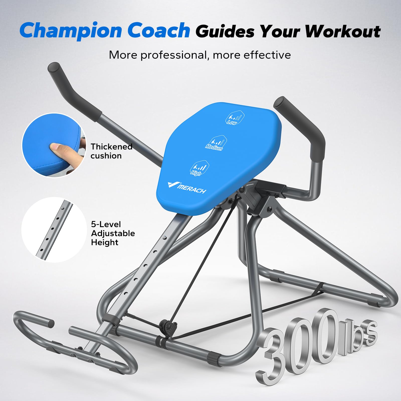 Merach Ab Machine Workout Routine Snapklik.com : MERACH Ab Machine, All In One Ab Trainer For Core And ...