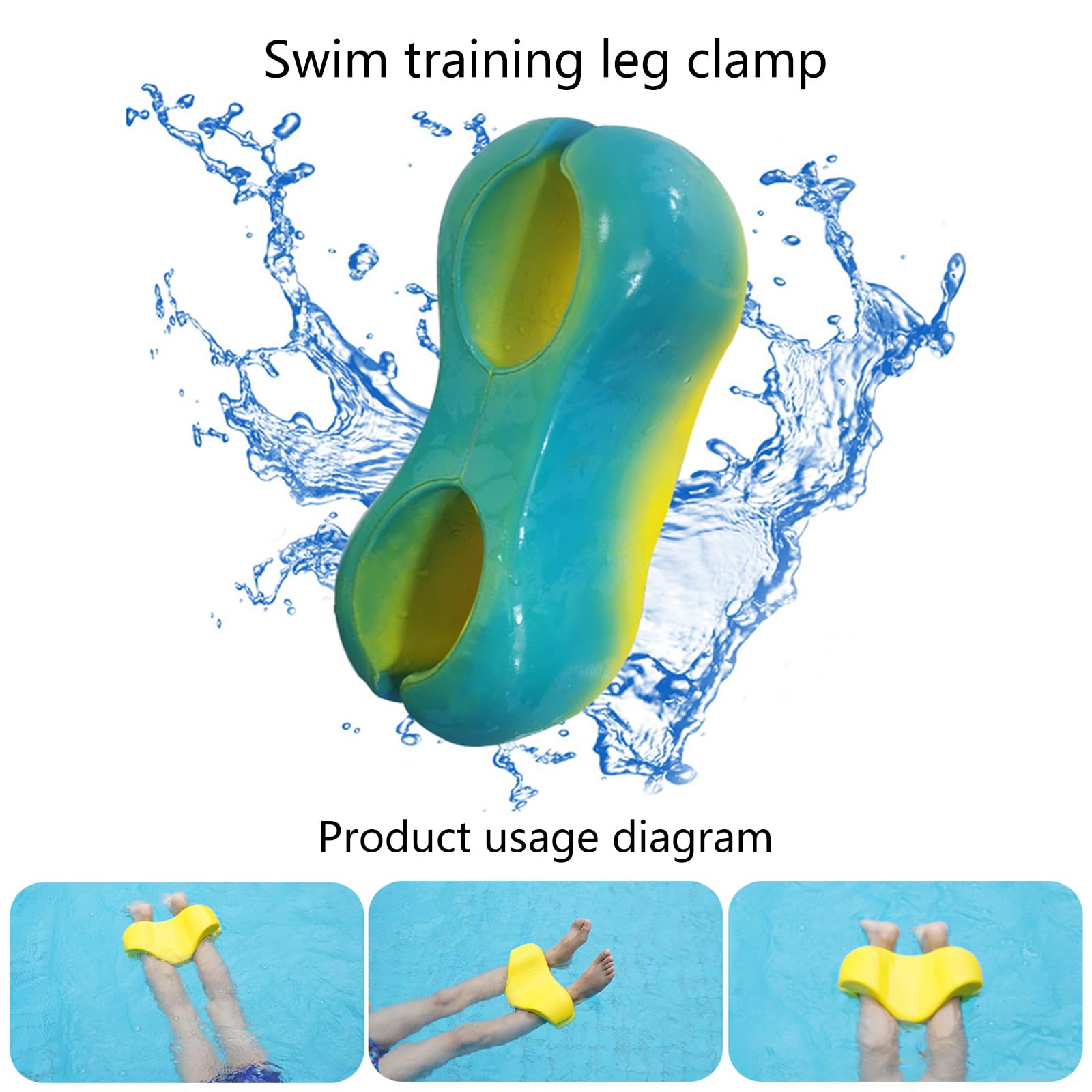 Pull Buoys - Galleggiante per bambini e adulti, correggendo le posture di nuoto, galleggiante, strumento di aiuto per allenatore