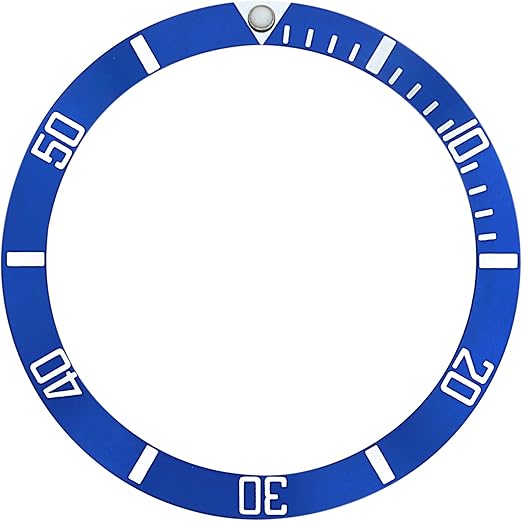 Bezel Insert Compatible with Omega Seamaster Professional Watch 200M  396.1041 Blue 37 X 31 | Amazon.com