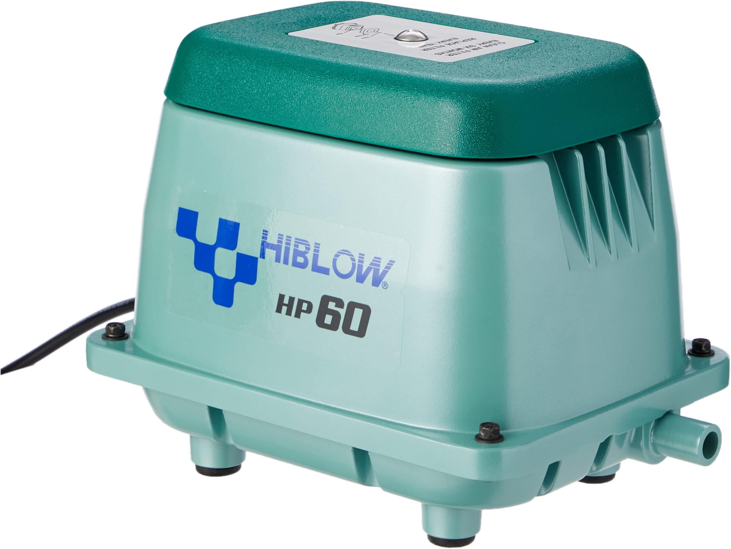HIBLOW HP-60 Air Pump 60 L/Min at 1.3 m, 18 mm Outlet, 51 W