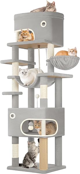 Hzuaneri Kattenkrabpaal 203cm met 7 sisalpalen
