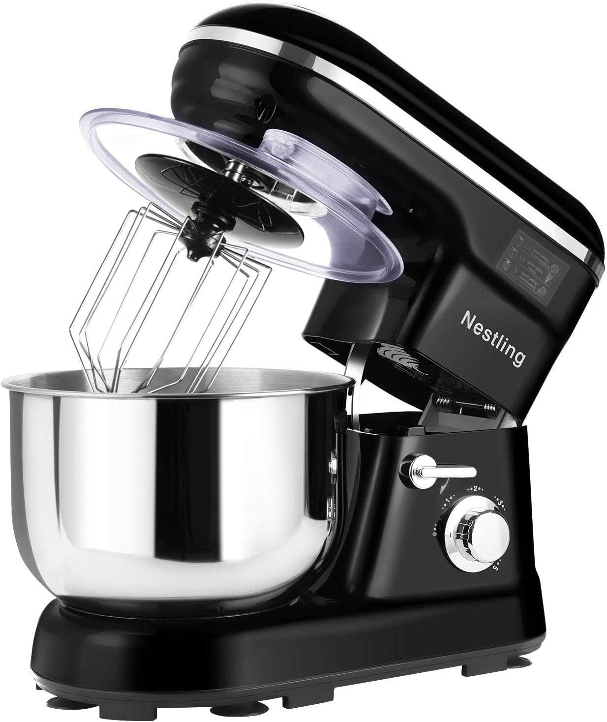 Nestling 5L Stand Mixer 1200W with Mixing Bowl, 5 Speed TiltHead