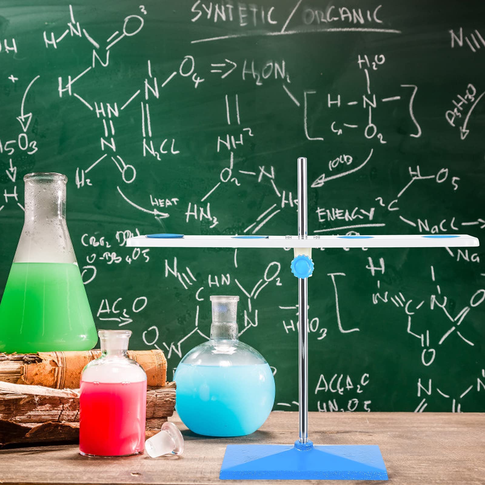 Estante De Embudo De Altura Ajustable, Herramienta para Experimentos Químicos, Suministros De Laboratorio