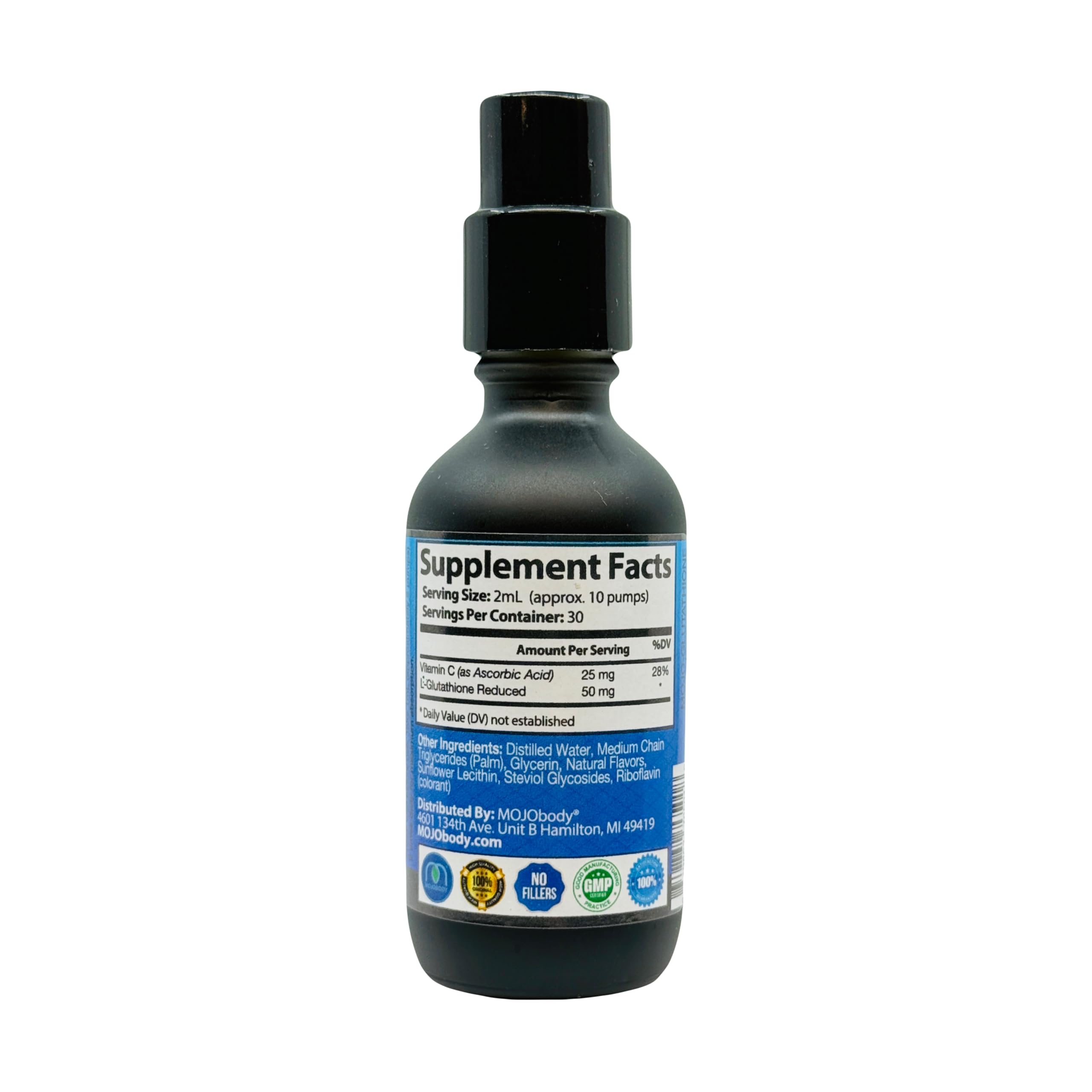 Amazon.com: MOJObody Nano Glutathione 2oz Pump Bottle: Elevate