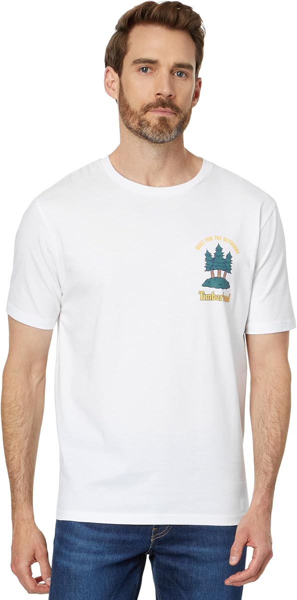 Timberland Men's Rising Sun Short Sleeve Graphic T-Shirt
