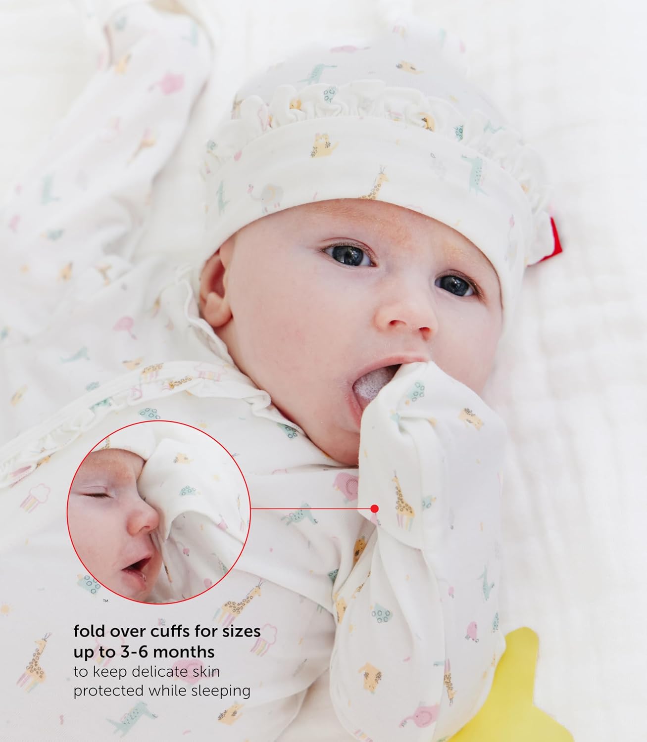 Magnetic Me Magnetic Convertible Coveralls | Silky Soft Modal Fabric | Baby Onsie Available in Sizes NB - 24M - Image 5