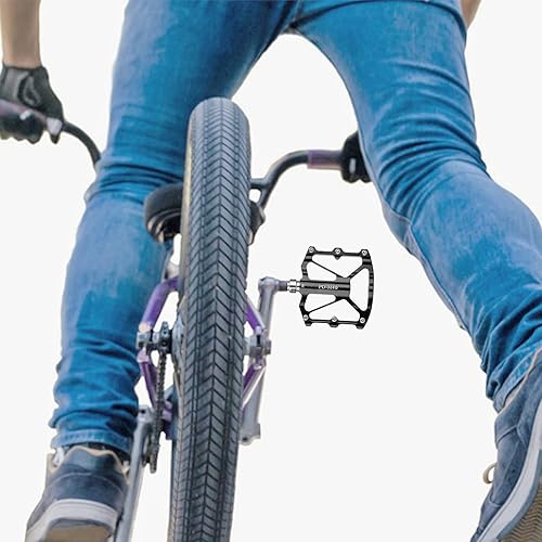 Miniatura 7 de Twight 916 pulgadas pedales de bicicleta de montaña ligero aleación de aluminio sellado rodamiento bicicleta pedal conjunto para MTB BMX