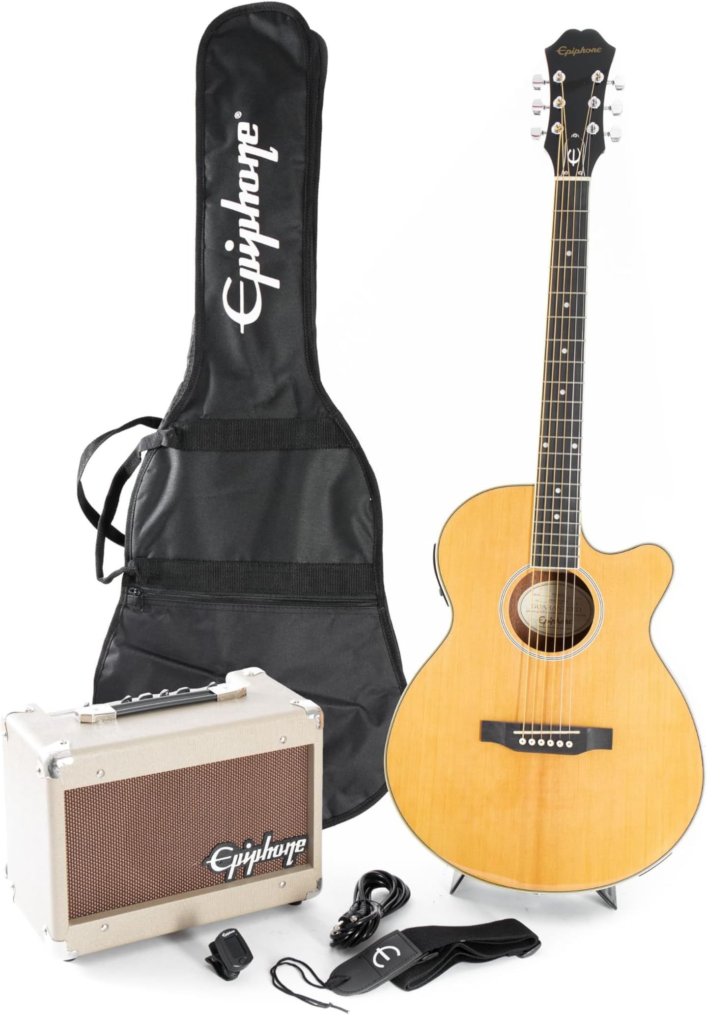 Epiphone PR-4E Acoustic/Electric Guitar Player Package