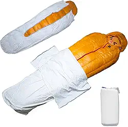 3F UL Gear Saco de dormir de viagem 3 estações, impermeável e resistente a manchas saco de dormir para adultos e crianças, acessórios essenciais de acampamento compacto e leve para caminhadas