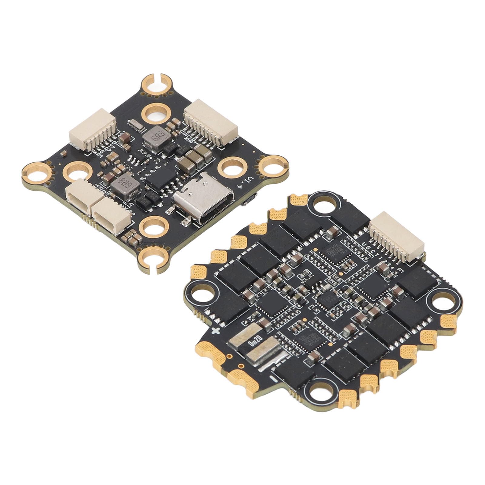 Marhynchus Płyta Kontrolera Lotu z płytką ESC STM32H743 MPU6000 8 Silników 70A 4 do 8S Lipo Typu C Czarna Skrzynka OSD dla Konstruktorów Dronów Wyścigowych FPV i Pilotów Freestyle
