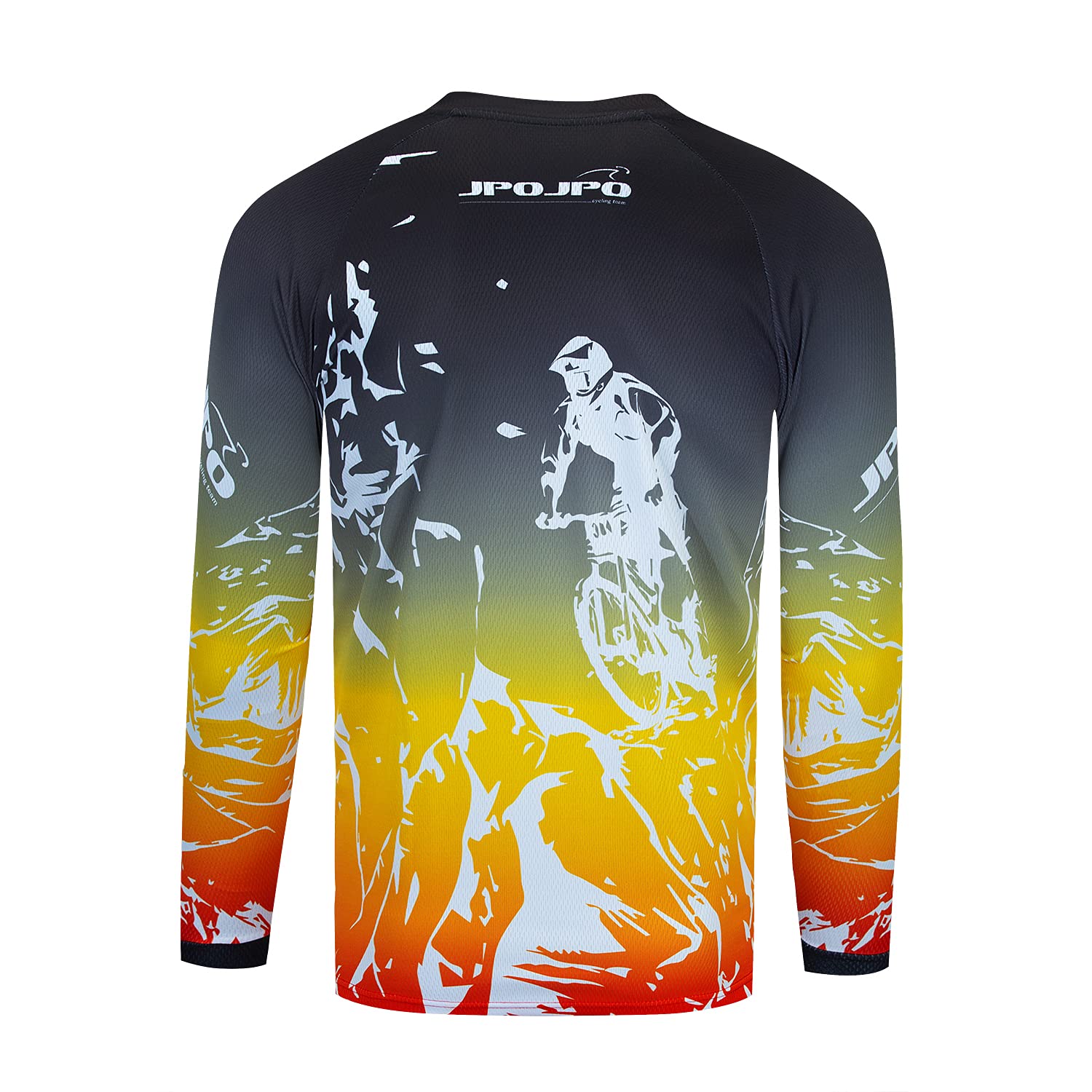 Bambini Ciclismo Jersey Bambini Mountain Bike Motocross Manica Lunga Ragazzo Camicia Downhill Top Abbigliamento