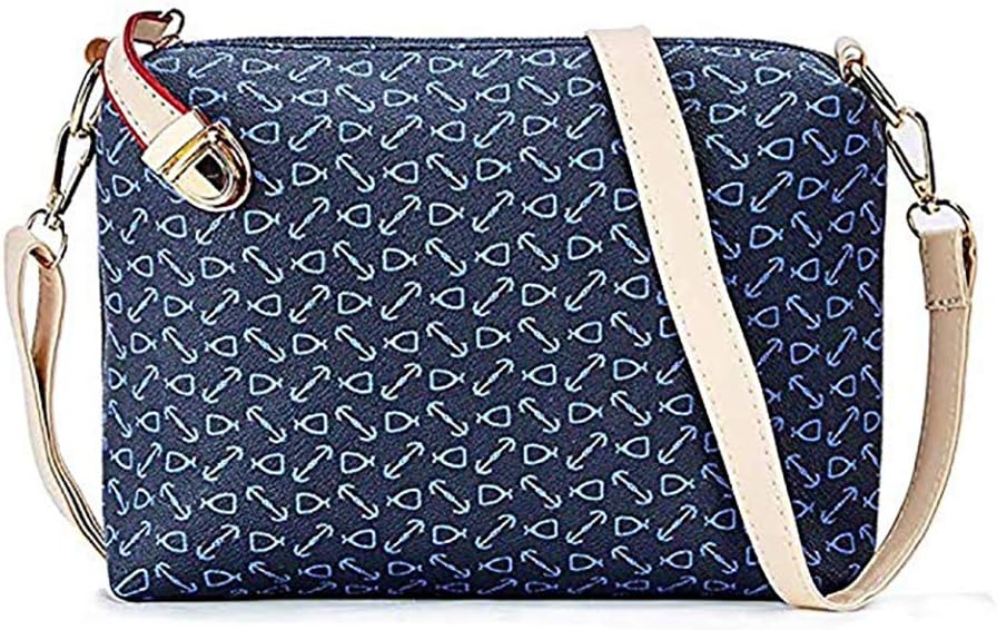 Women Handbag Set 6 Pcs PU Leather Tote Purse Set Multi-purpose Classic Shoulder Bag
