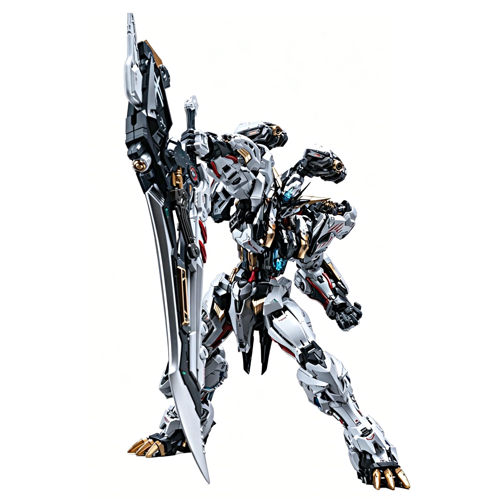 TOYVERSE Infinity Nova Fenrir 1/72 Maßstab 27 cm Science-Fiction Mecha Modellbausatz mit Premium-Innenrahmen und vollständigem Waffenset ab 15 Jahren