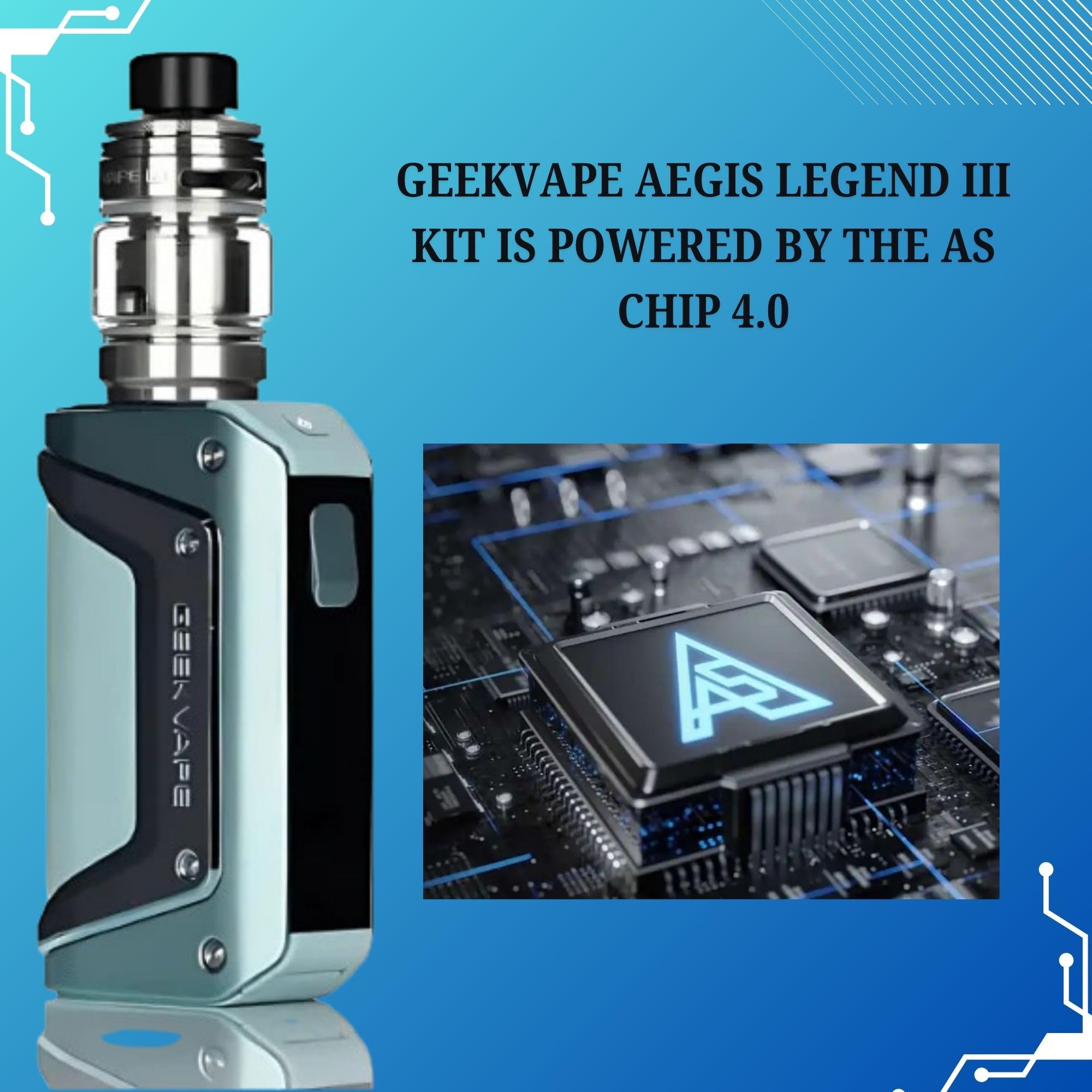 Geekvape Aegis L200 Legend 3 Kit, Leakproof Top Airflow Design, Smart Lock,  Battery Not Included, Eco Mode, 2ml Cartridge Capacity, No Nicotine (Dark  Grey): Amazon.co.uk: Electronics & Photo