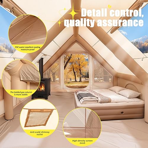 Miniatura 7 de Tent for Winter Tents Inflatable Tent Inflatable Camping House Waterproof Air