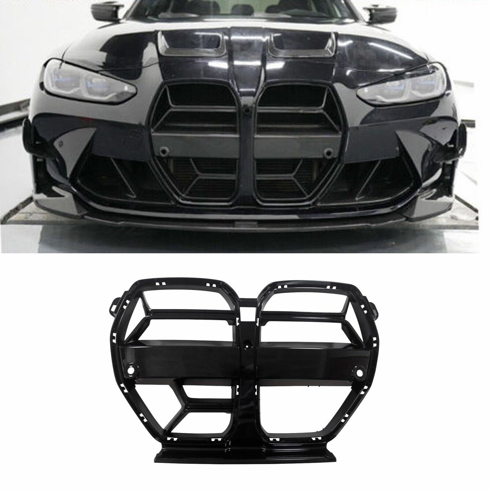 Amazon | CARIG G80フロントグリル BMW M3 G80 G81 / M4 G82 G83 2021