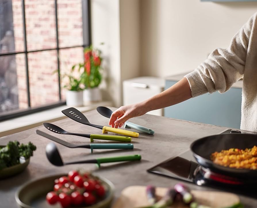 Set Ustensiles Joseph Joseph Elevate - 5 Pièces Avec Support De Rangement