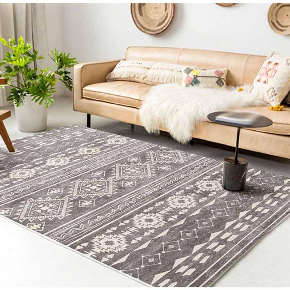 Amazon｜[DLAWF] ラグ らぐ 洗える おしゃれ モロッコ風 ラグマット 低