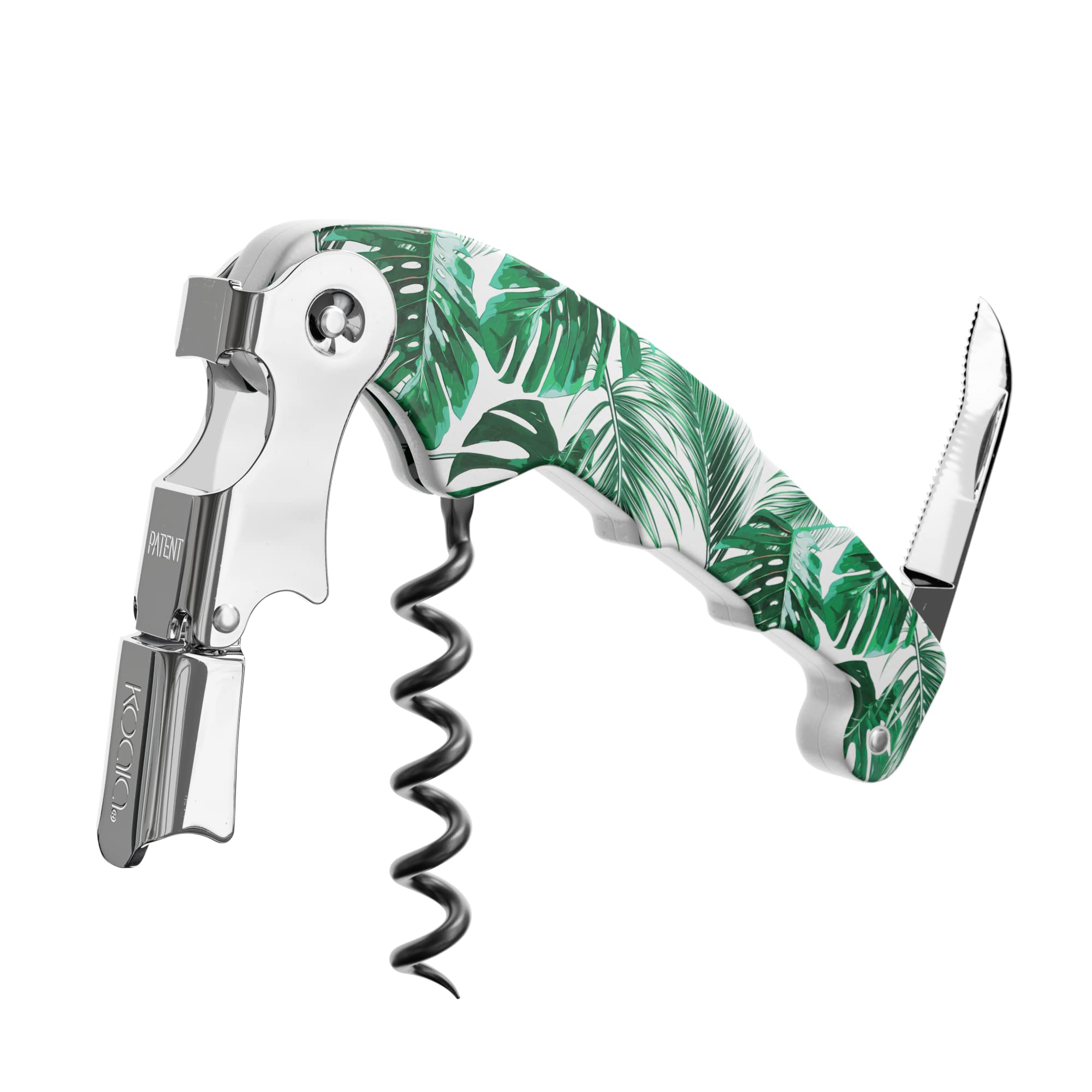 Koala Spain Retro Two Stroke Corkscrew - Tropical Print