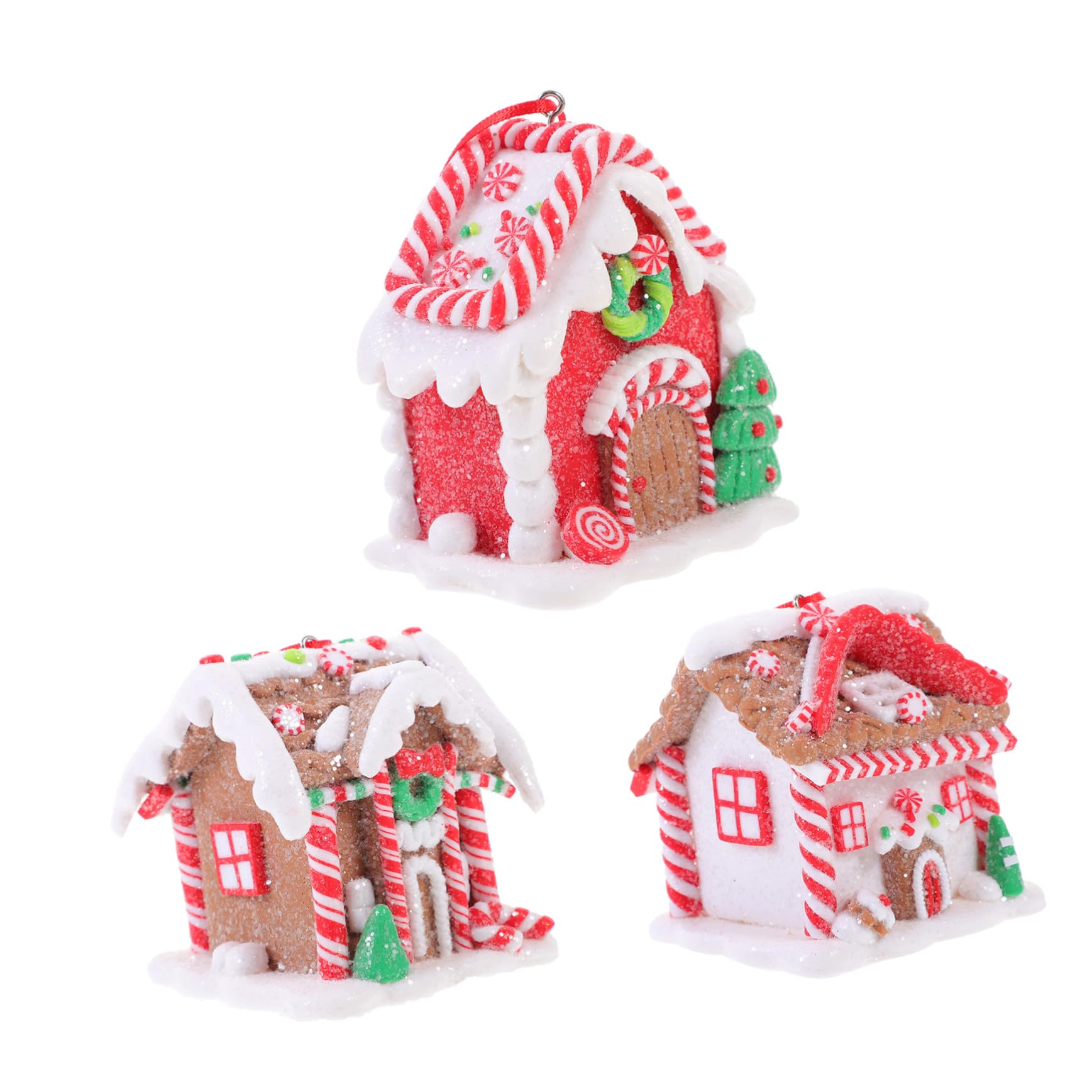 Moule silicone maison de Noël pour bonbons et suspension artisanale DIY