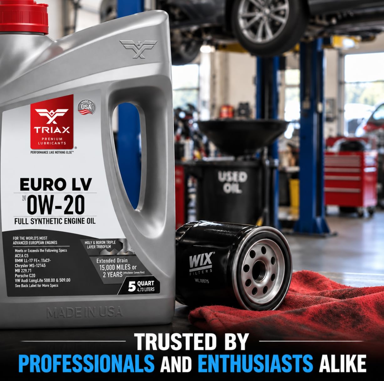Amazon.com: TRIAX Euro LV 0W-20 Full Synthetic European Car Engine