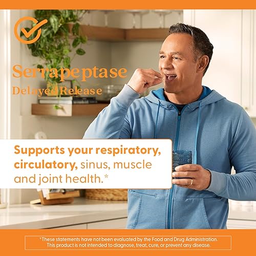 Miniatura 6 de Doctor's Best Best Serrapeptase (40.000 unidades)., DRB-00149, 1, 1