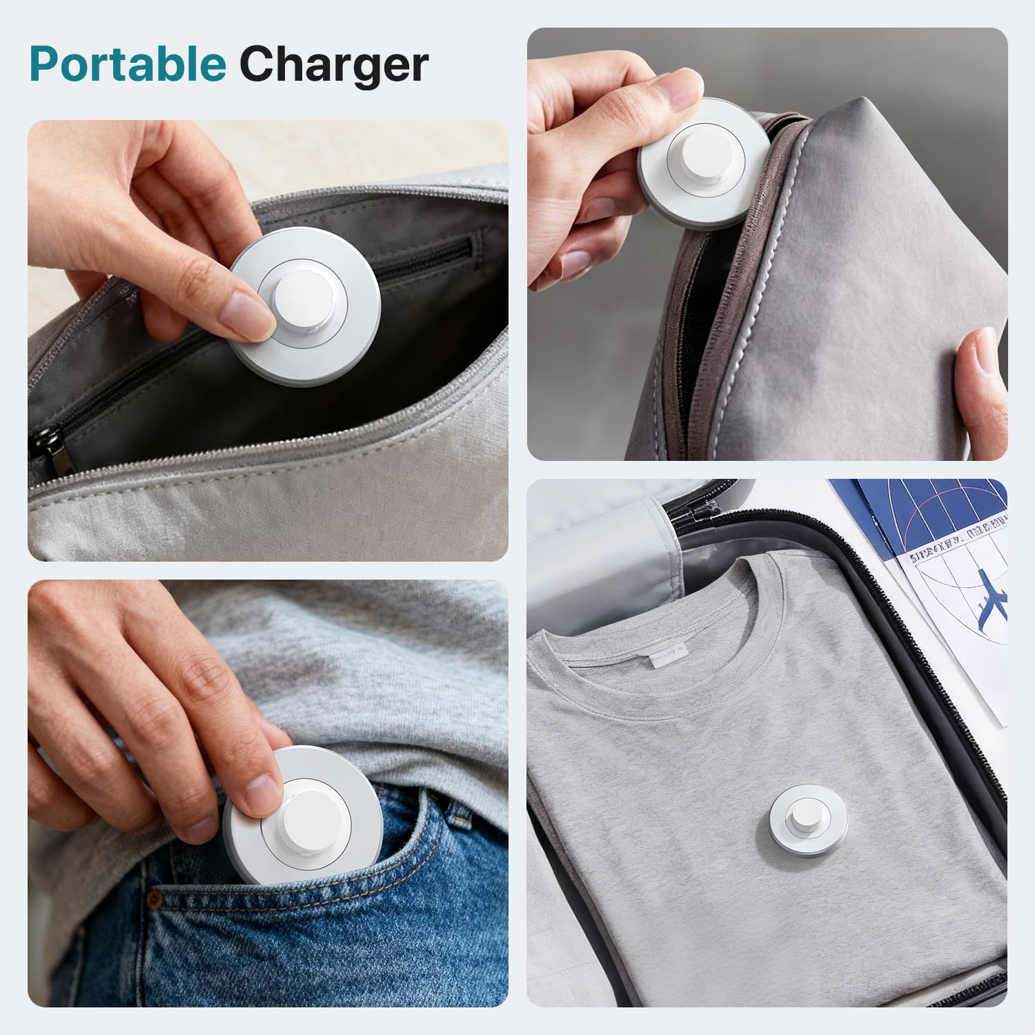 Kompatibel mit Oura Ring Gen 4 Ladegerät (Größe 10), schnelle und sichere Ladestation mit USB-C-Kabel, Aluminium-Legierung, Silikon-Anti-Rutsch-Basis, unverzichtbar für Oura Ring 4 Benutzer (Silber)