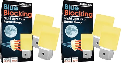 Miniatura 5 de Miracle LED Luz nocturna de bloqueo azul brillo ámbar