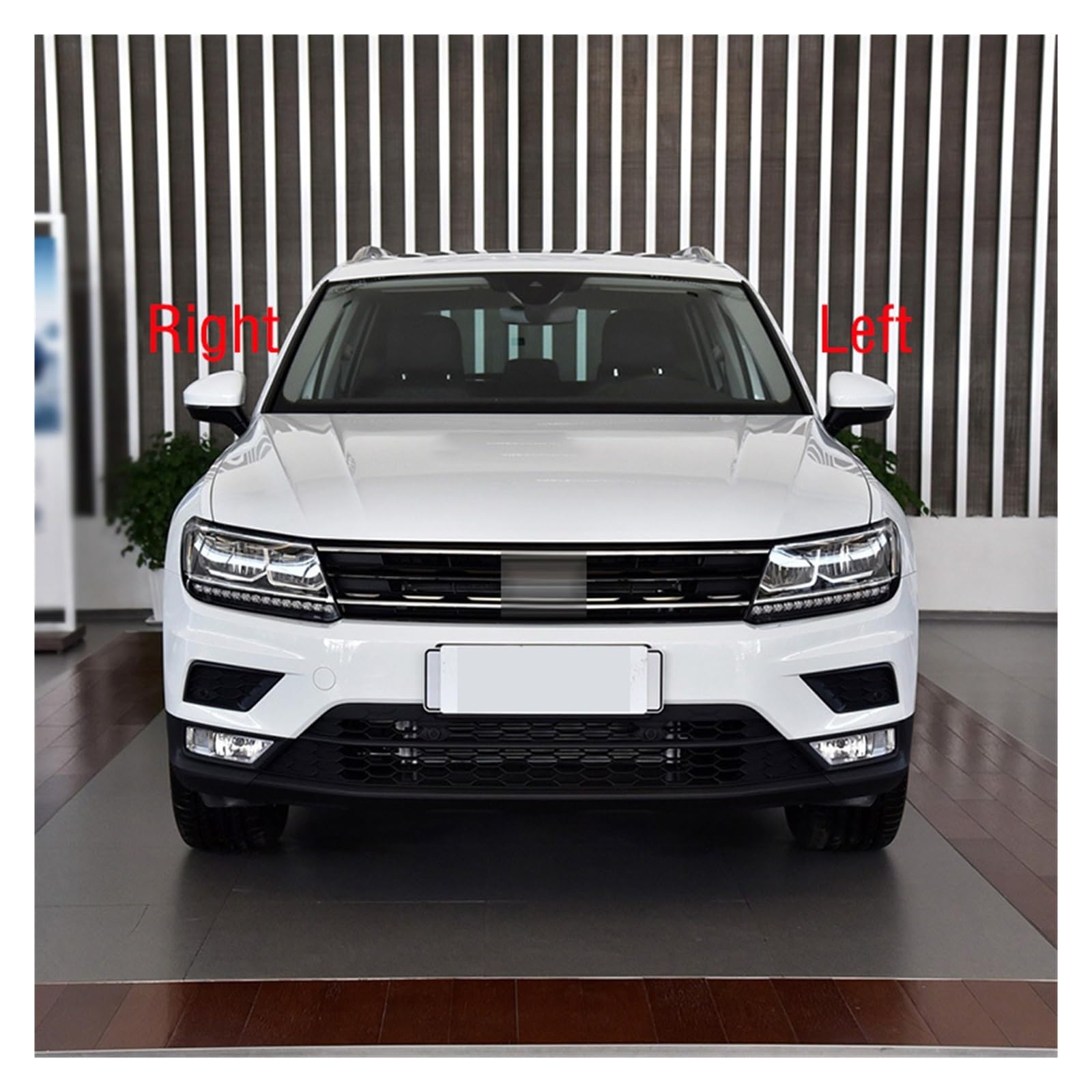 Specchietto retrovisore dell'automobile Per luce di segnalazione per VW per Tiguan 2017-2020 coperchio dello specchietto retrovisore laterale della portiera per dell'auto(Light one pair)