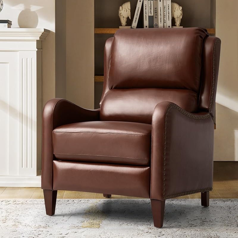 HULALA Genuine Leather Recliner Chair — $700