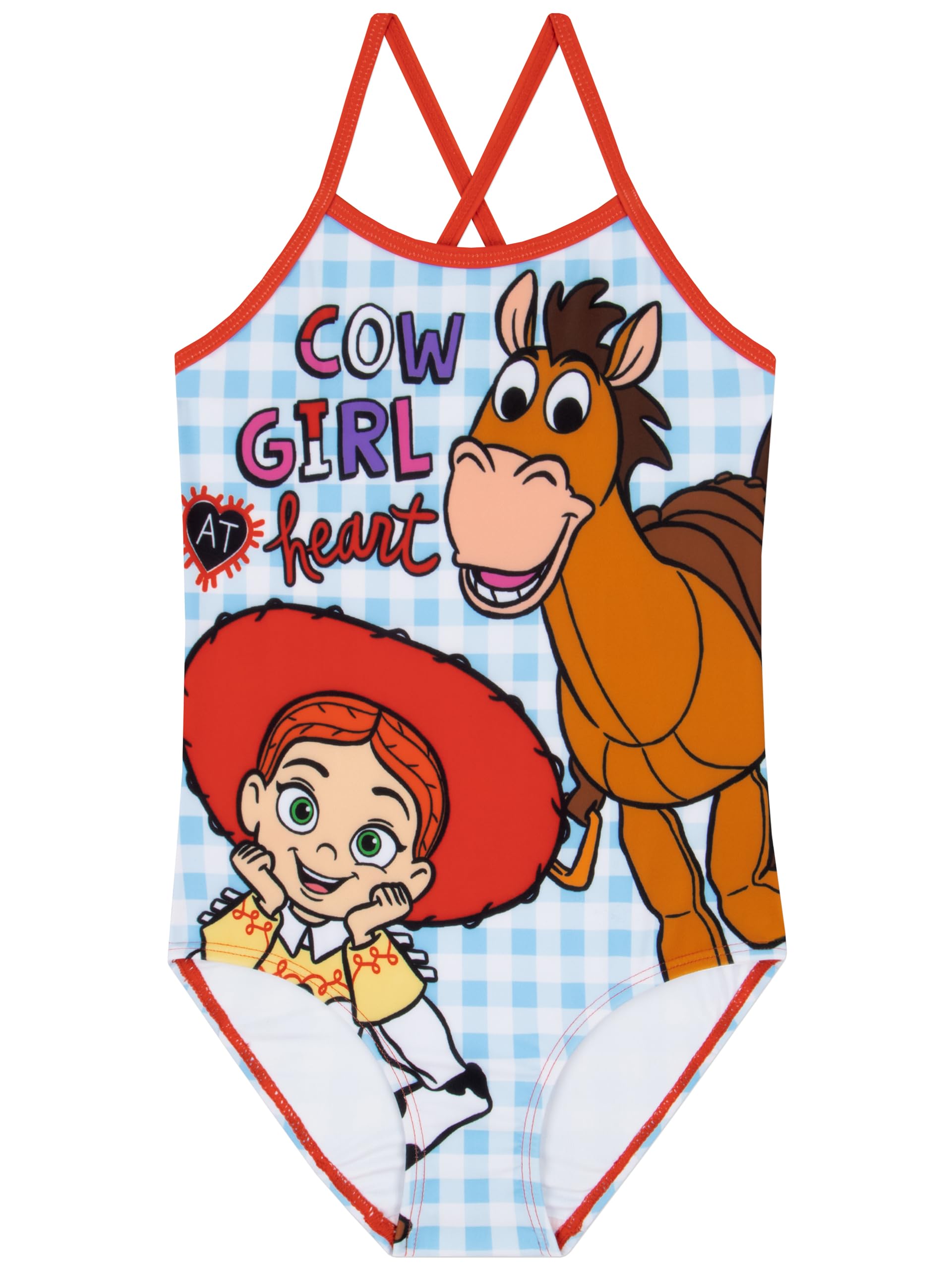 Disney Girls Toy Story Jessie Swimsuit 4-5 Years
