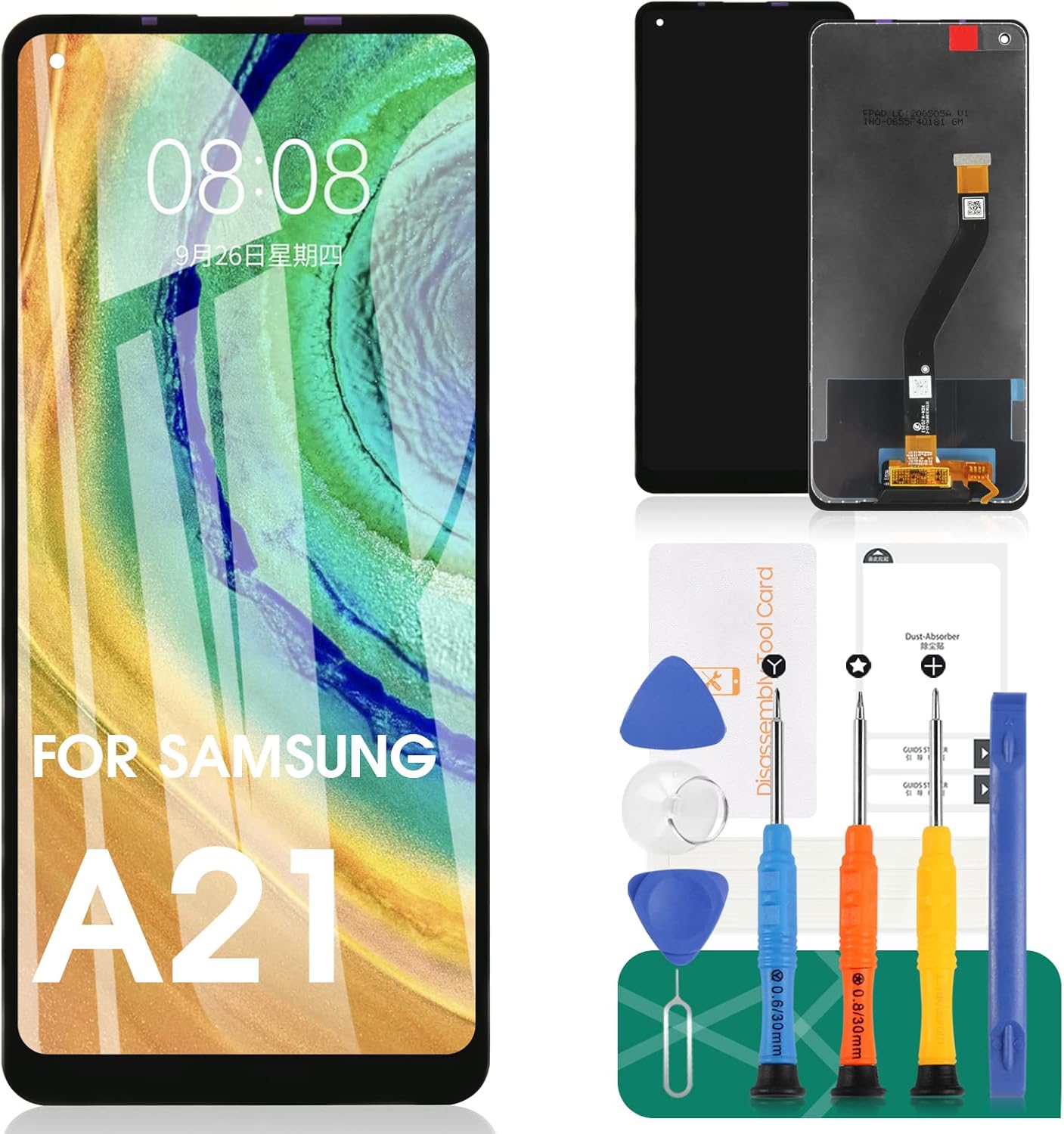 Samsung Galaxy A21 Screen Replacement 6.5 inch LCD Display Touch