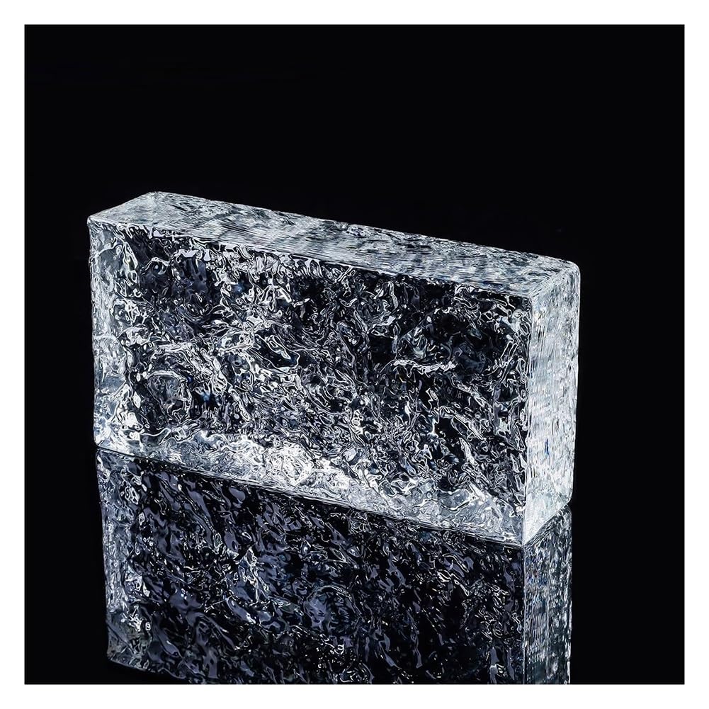Briques de Cristal pour Aménagement Architectural et Cloison en Polyuréthane Design