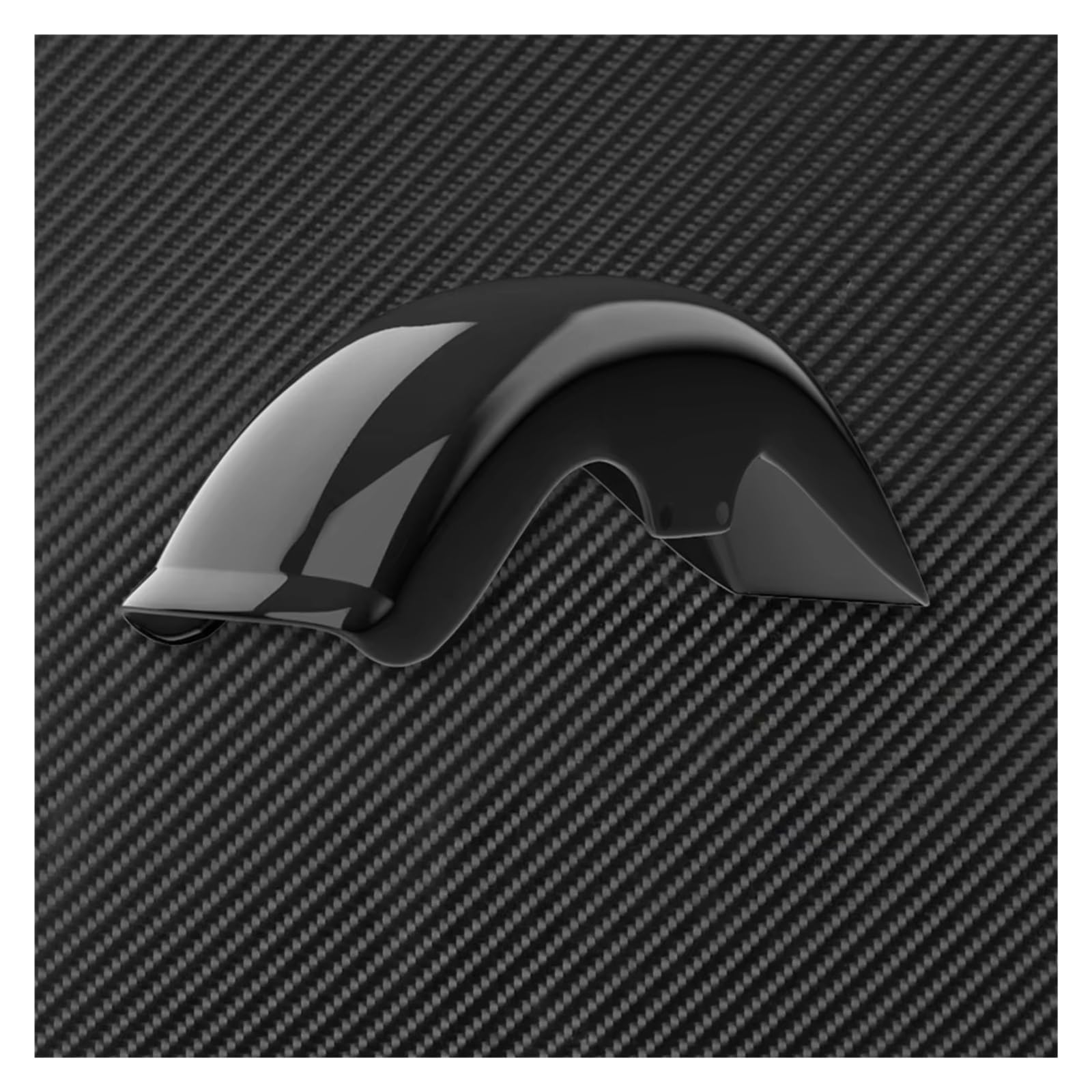 Per Softail Per FLSTFB Per FLSTF 2006-2015 2016 2017 Moto Parafango Anteriore Parafanghi Copertura Gloss Nero In Plastica ABS Parafango Motociclo
