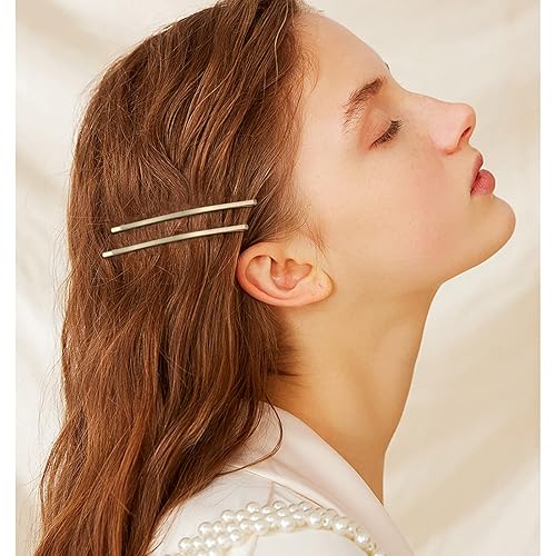Miniatura 3 de 50 alfileres dorados jumbo, 3.34 pulgadas, pinzas de metal para el cabello, horquillas para el cabello, accesorios para el cabello para mujeres,