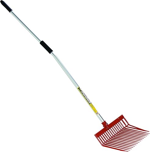 Miniatura 2 de Little Giant DuraFork - Horquilla estable de policarbonato duradero con púas angulares con mango ergonómico (número de artículo PDFERED)