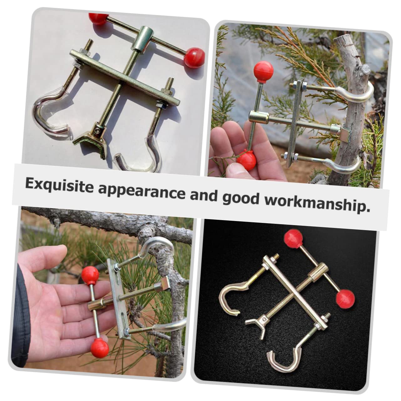 Yardwe 3 Pièces Tondeuse Fil à Bonsaï Outil pour Bonsaï Outil De Réglage Durable Un Bonsai Cintreuse De Plantes Accessoire De Jardin Cintreuse De Branches De Treillis Le Fer
