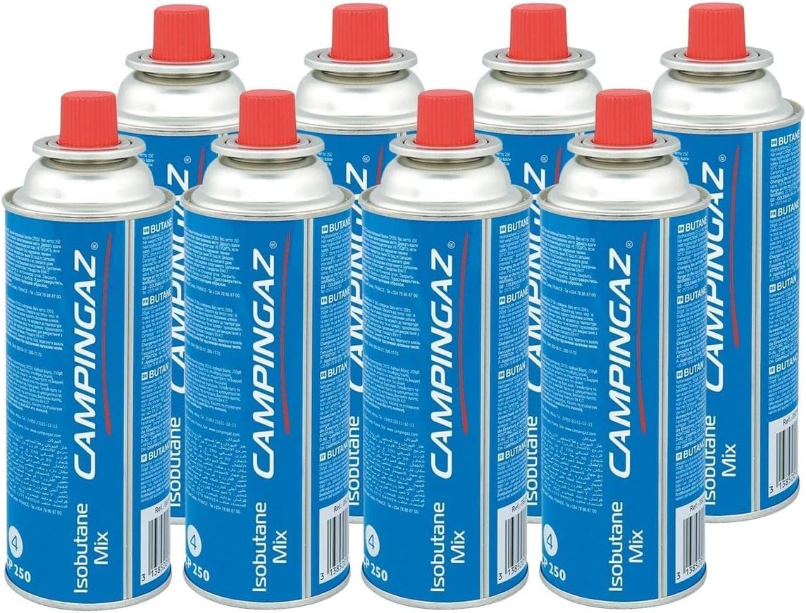 FYSHOP -Campingaz CP250 Cartucho de Gas con Válvula – 220 g | Gas Isobutano para Hornillos y Cocinas Portátiles | Combustible Outdoor Seguro y Fácil de Usar (12) - 5