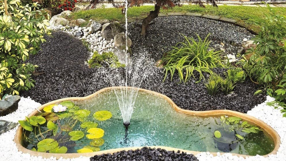 Laghetto Preformato Vittoria 750L Nero - Stagno Giardino Per Pesci Koi E Piante Acquatiche - Foto 12