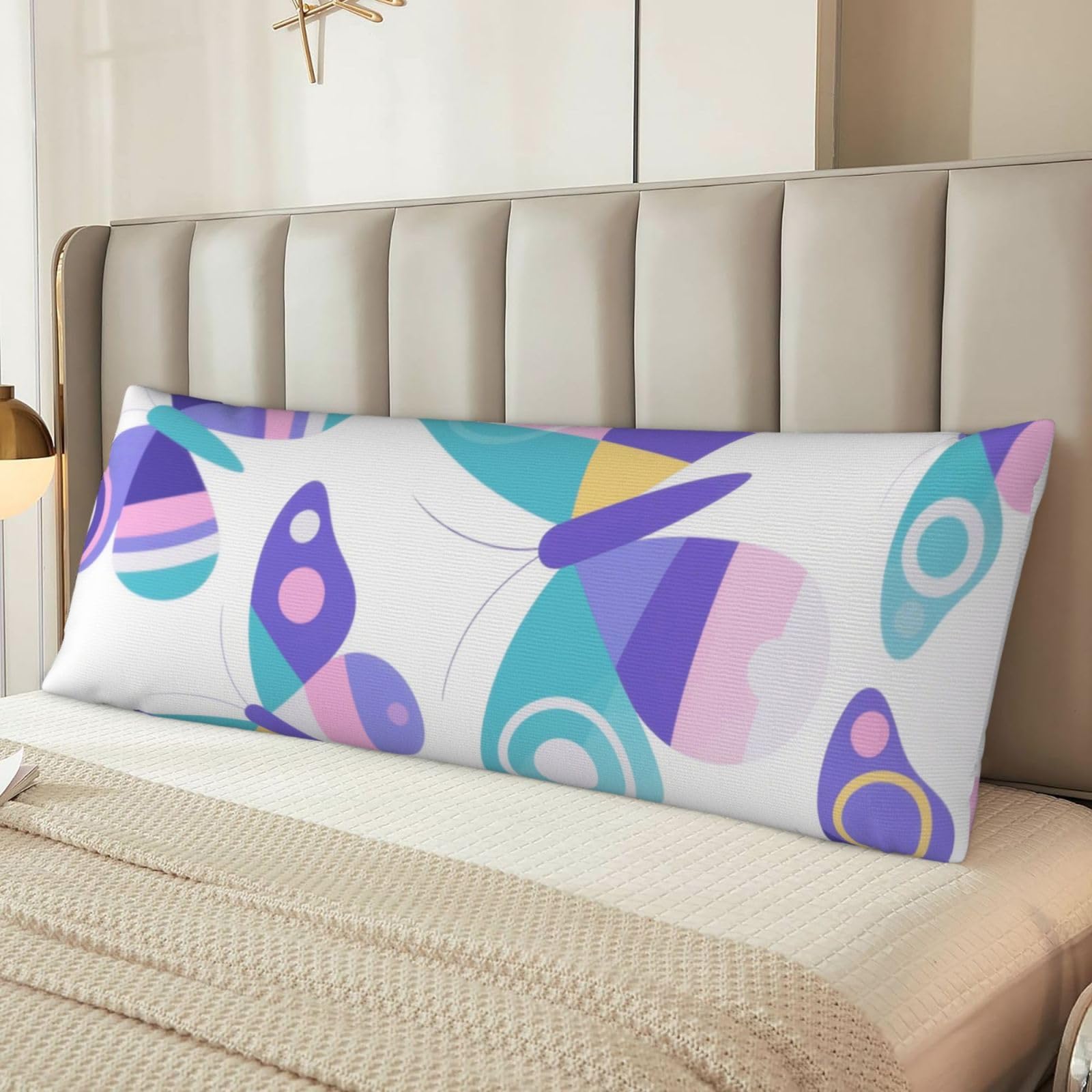 Butterflies-1 Body Pillow Cover with Hidden Zipper 54"X20",Ultra Soft Microfiber Long Pillow Case Decorative Bedding Pillowcase Cushion Cover Cases for Bedroom Couch Sofa,Home Gifts