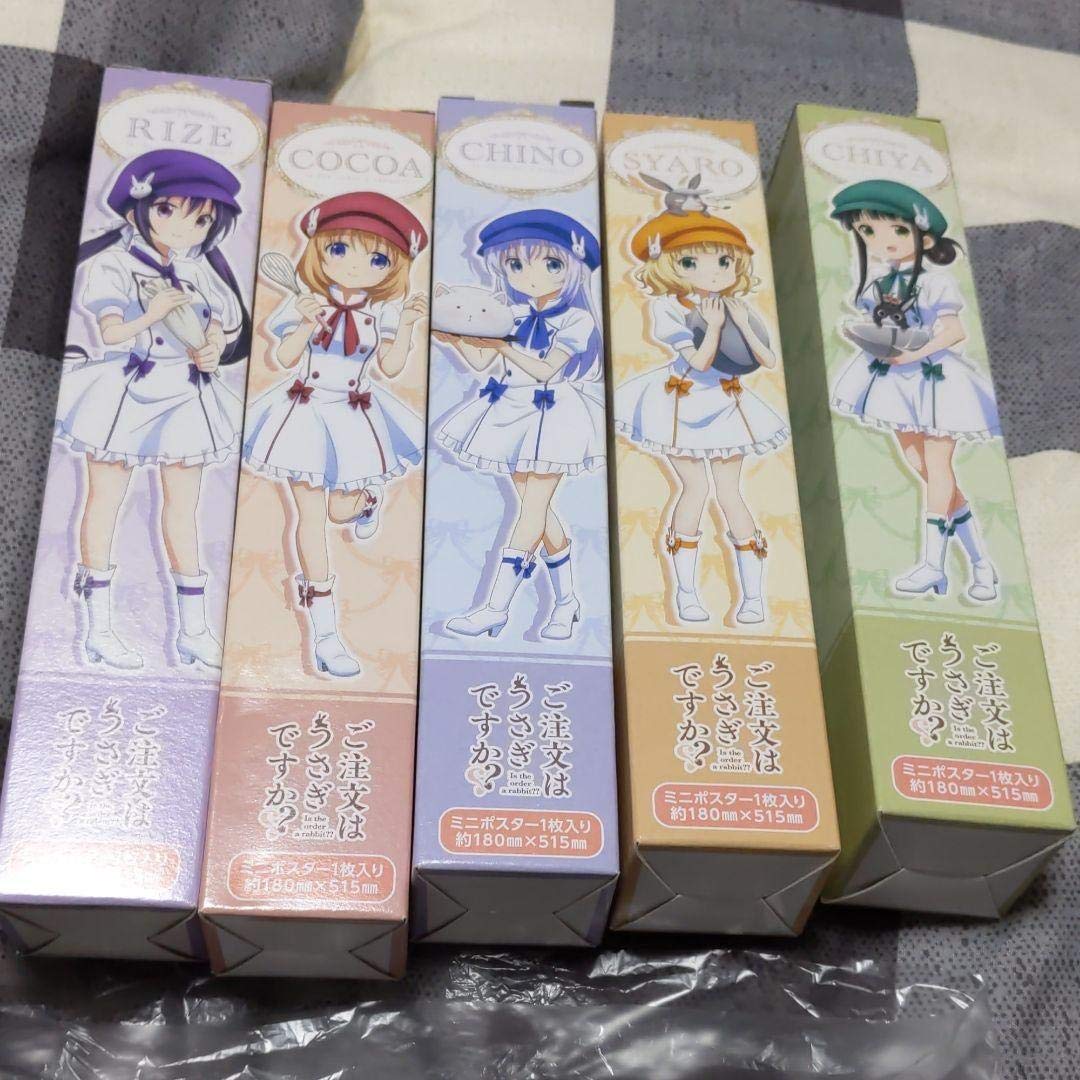ご注文はうさぎですか？　ミニタペストリー　ローソン ごちうさローソンコラボ！ ご注文はうさぎですか