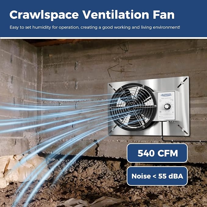 Ventilador Extractor ALORAIR de Acero Inoxidable 540 CFM miniatura 5