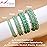 AD Beads Handmade Gemstone Stretch Elastic Bracelet Crystal Healing Reiki Nature\'s Beauty and Spiritual Essence Unisex (4mm, Green Aventurine (Opportunity))