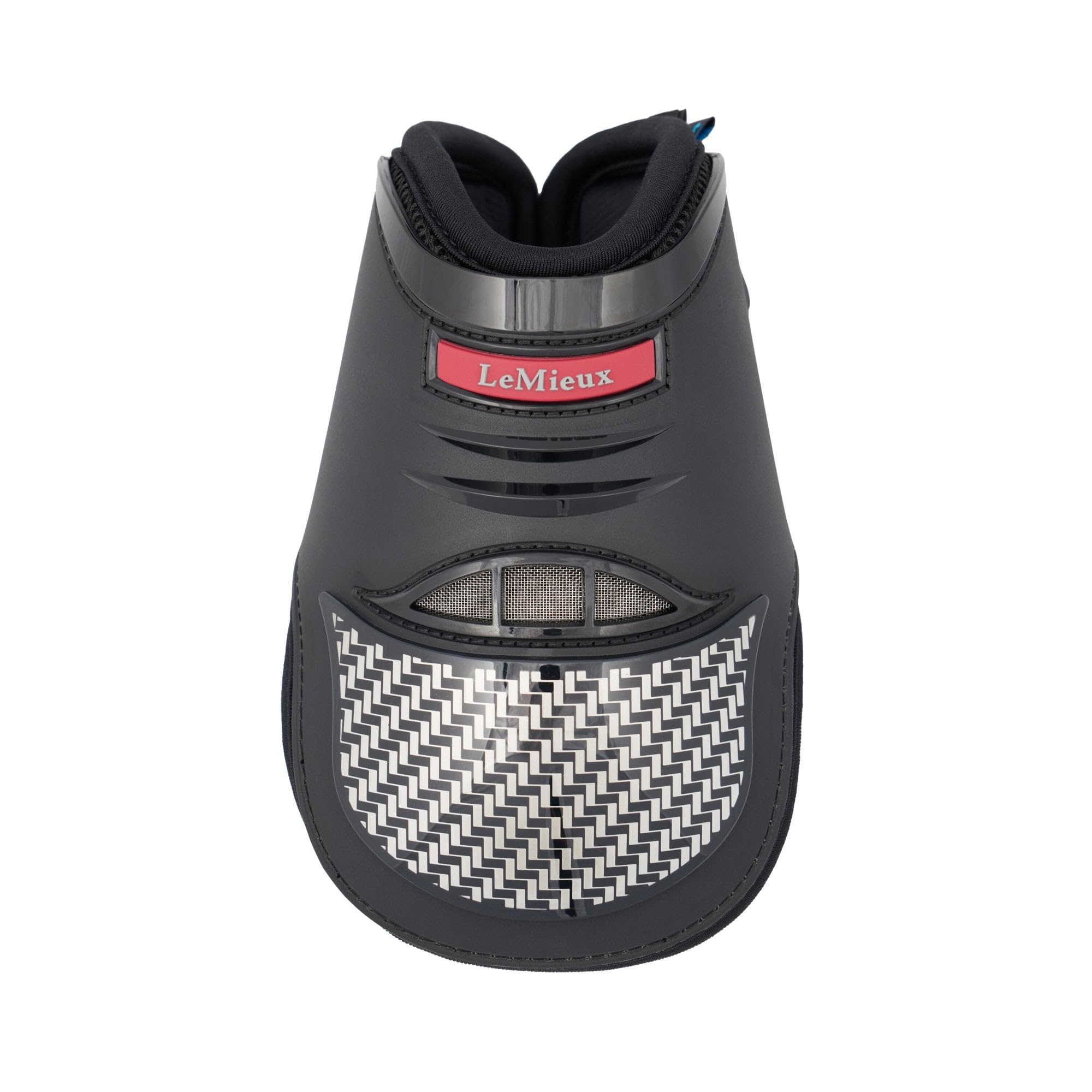 LeMieux Exo-Flex Fetlock Boot - Pair of Equestrian Horse Riding Boots - Black/Silver - Large โ image 1